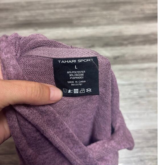 Tahari Sport Hoodie Shirt - Women's Size Large - New - Picture 7 of 9